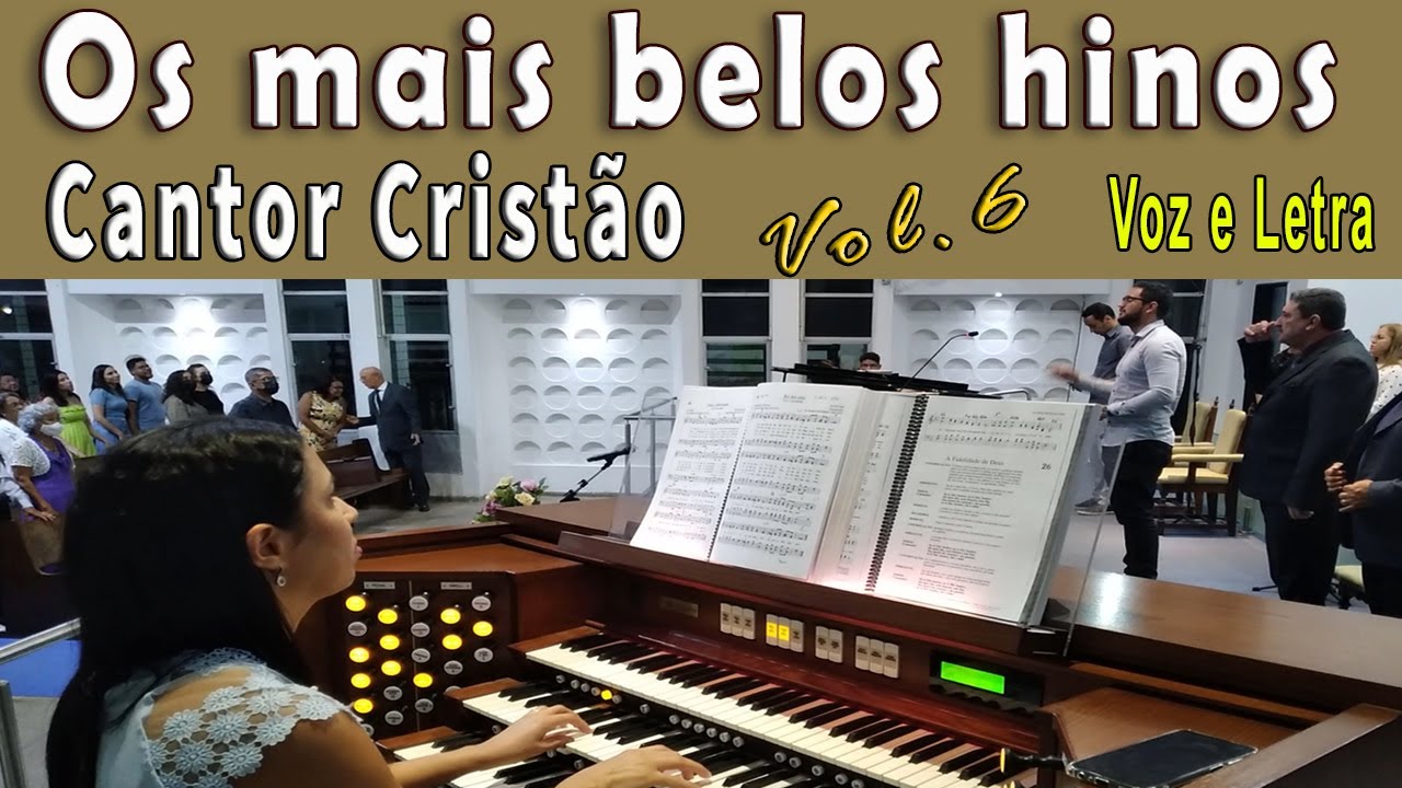 Os mais belos hinos do CANTOR CRISTÃO #6