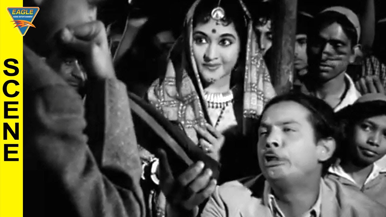 Johny Walker Best Scene | Madhumati Hindi Movie | Dilip Kumar, Vyjayantimala  | Eagle Hindi Movies