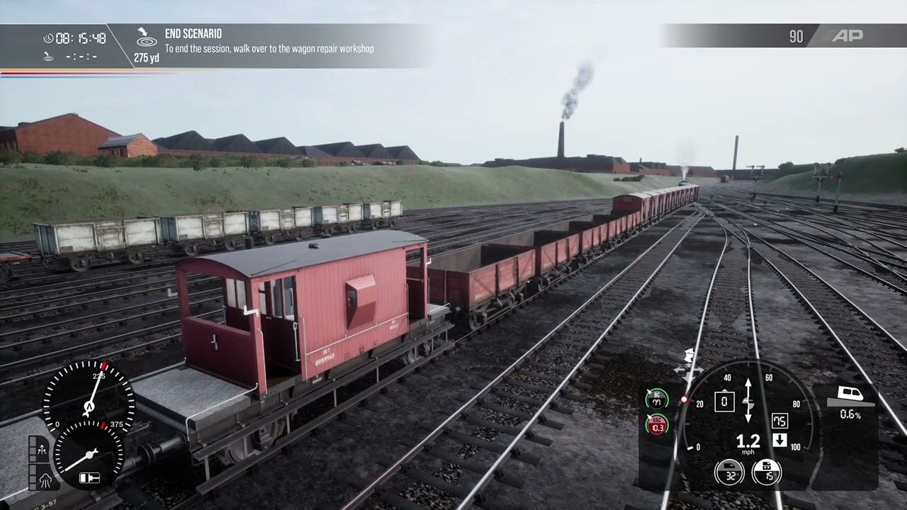TSW2: Spirit of Steam Shunting Derailment #trainsimworld2 #derailment #gaming #console #xbox