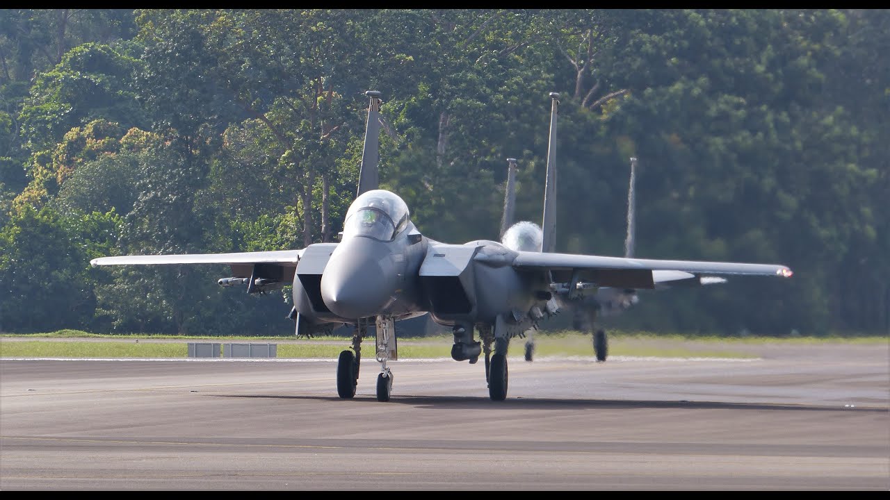 Fighter jet scramble & airfield attack | RSAF Open House 2016