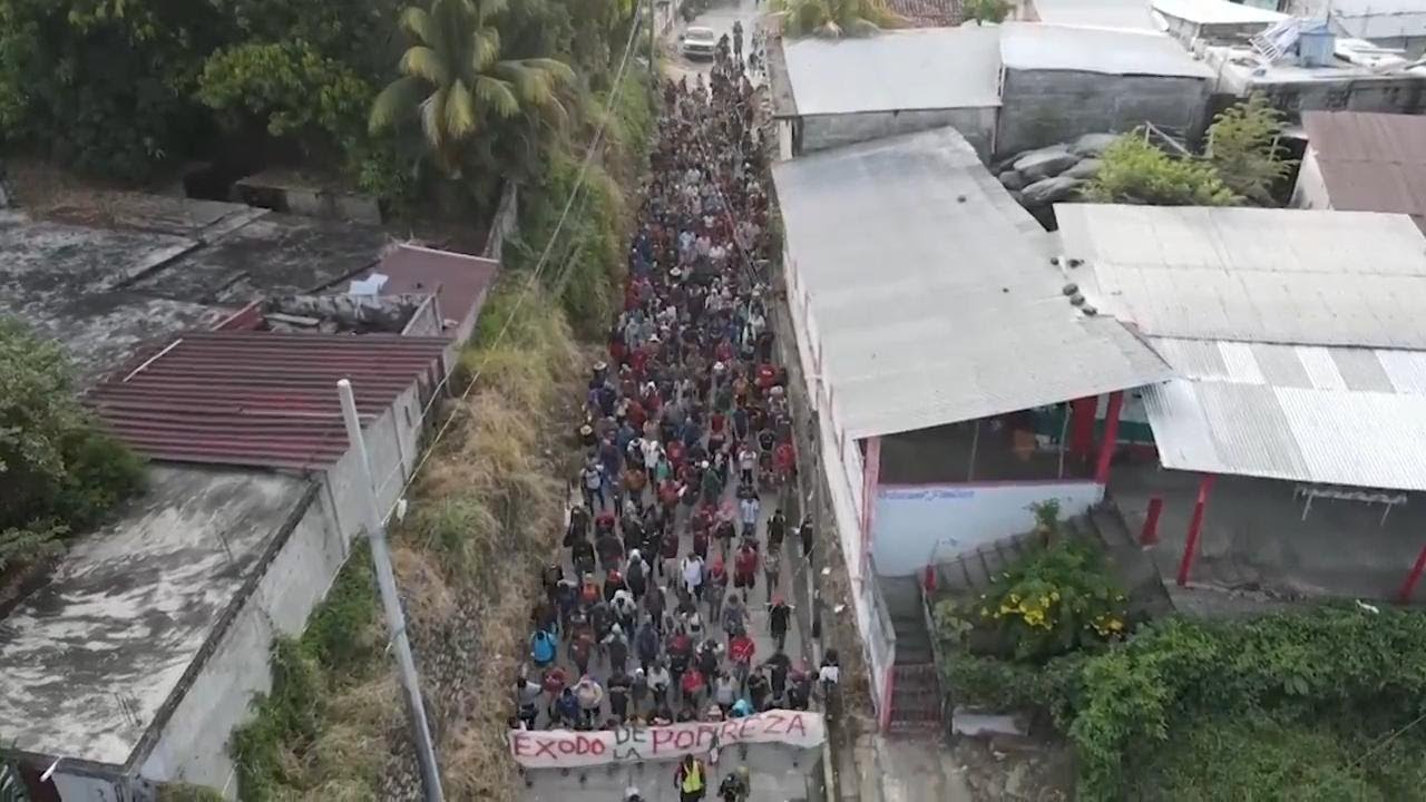 Migrants continue to cross Mexico with no expectations from ongoing high level US-Mexico talks