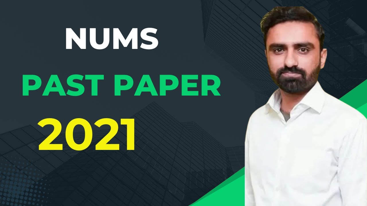 NUMS English Past Paper- 2021