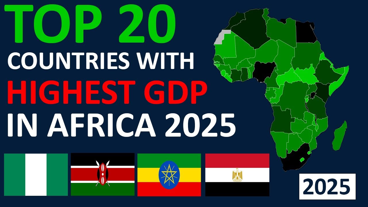 Top 20 African Countries by GDP in 2025