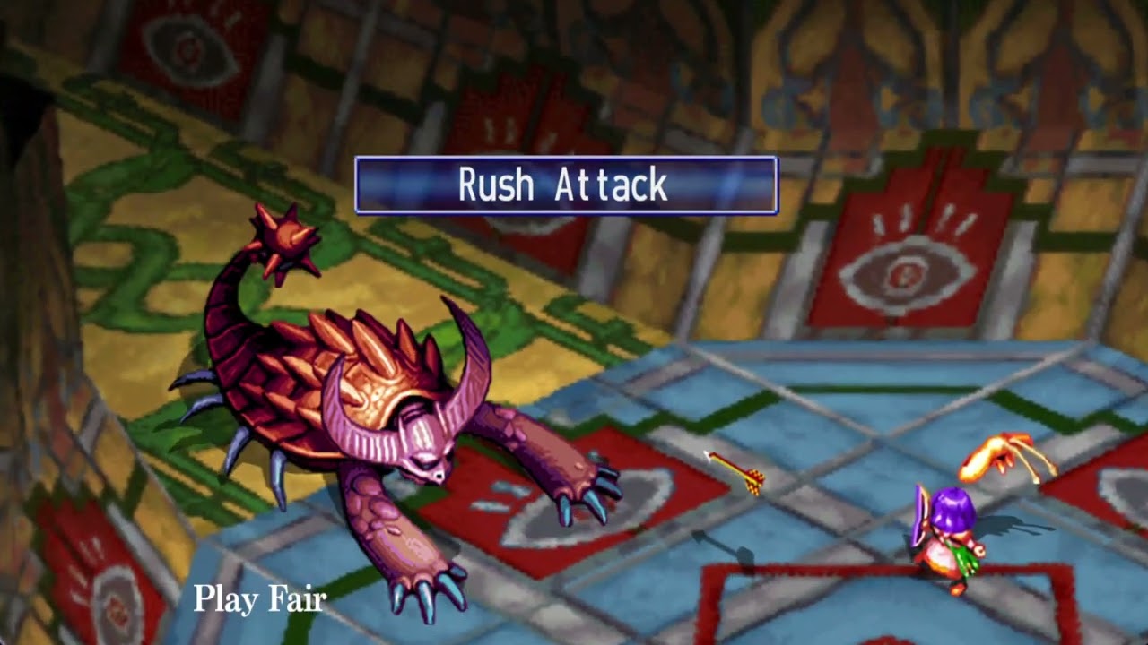 Grandia: The Tactics menu is OP for speedrunning