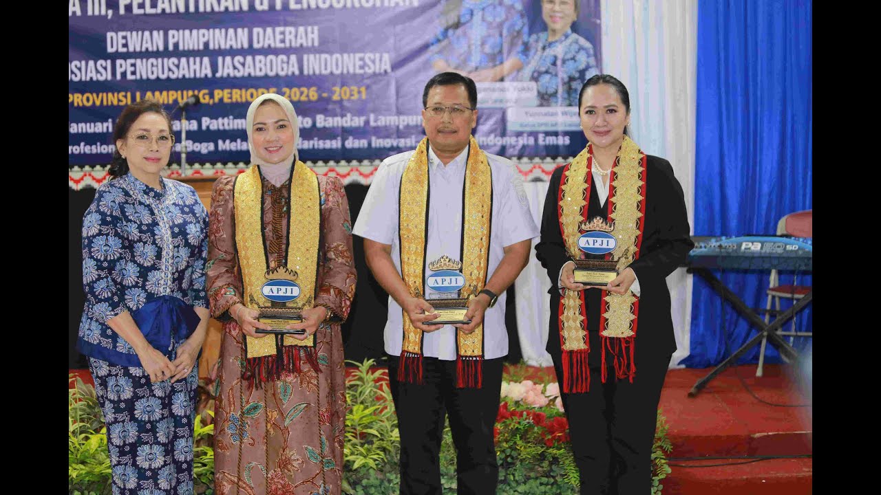 CUPLIKAN PELANTIKAN & RAKERDA DPD APJI Lampung 2026 - 2031