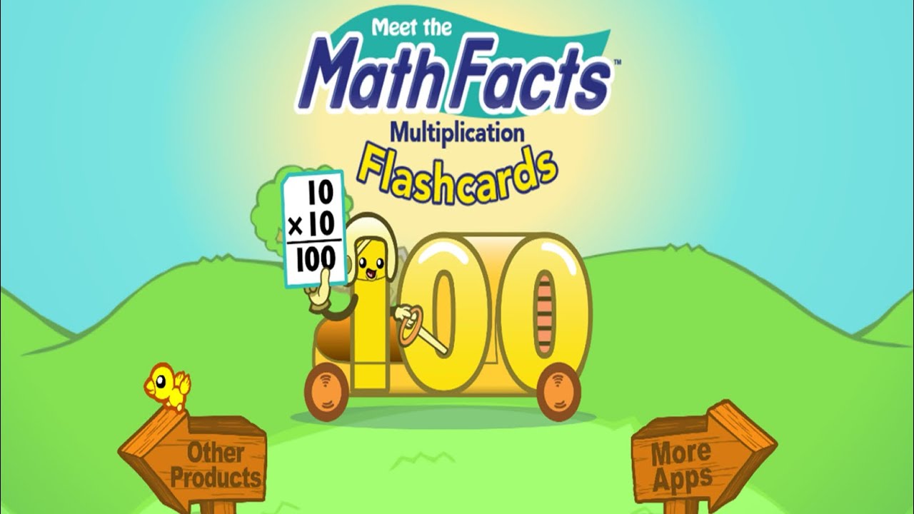 Meet the Math Facts (Multiplication) Flashcards (ALL 157 MATH FACTS)