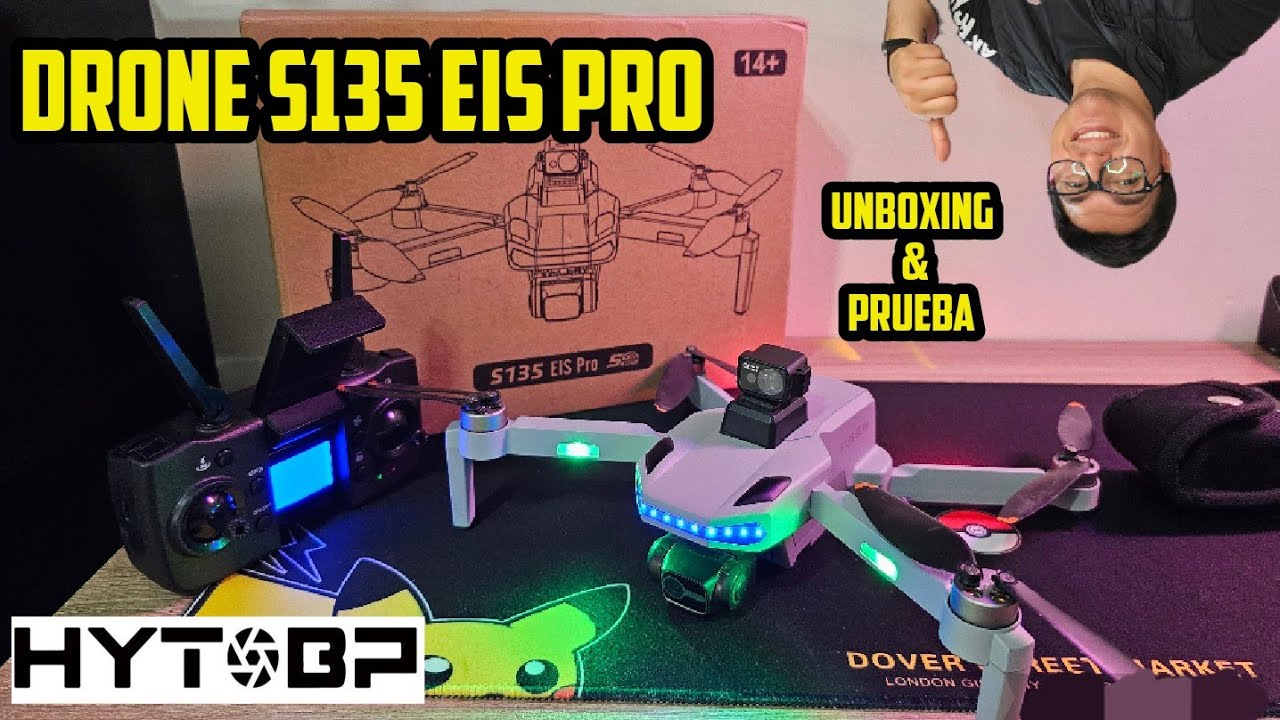 Drone S135 EIS Pro De HYTOBP - Unboxing Y Prueba