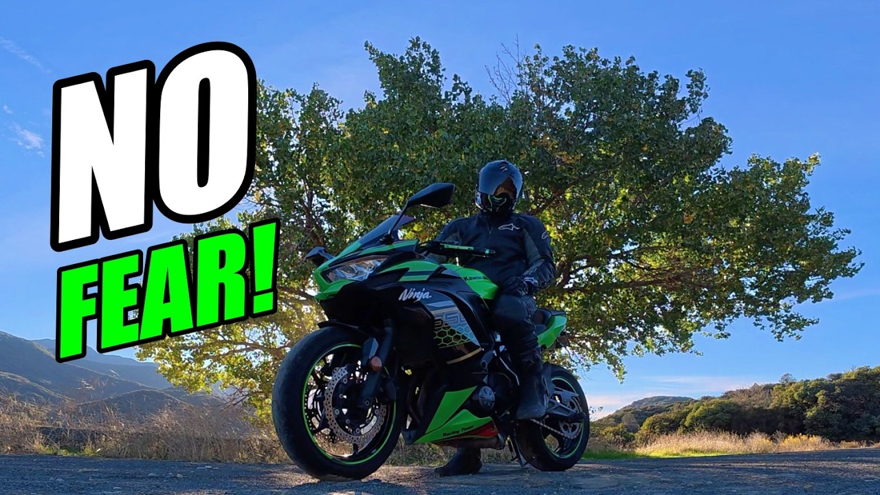 Учимся ездить без страха | Мотивация для Kawasaki Ninja 650