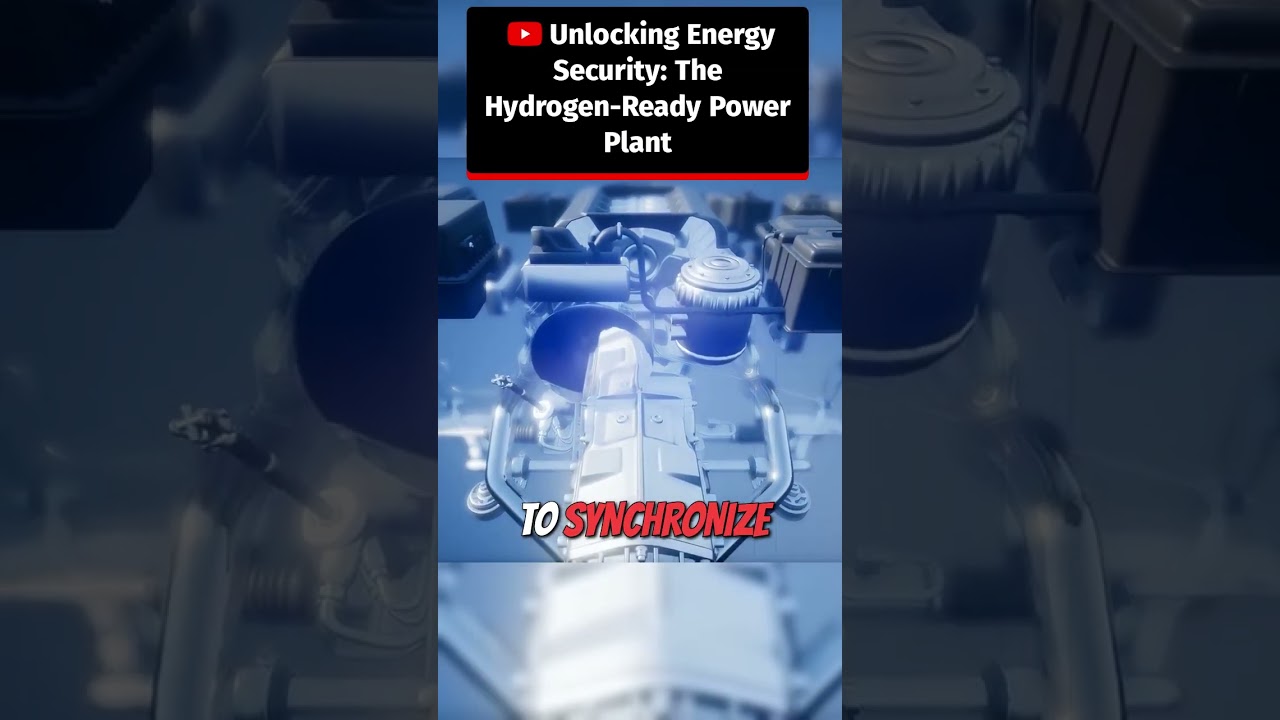 Unlocking Energy Security: The Hydrogen-Ready Power Plant #shorts