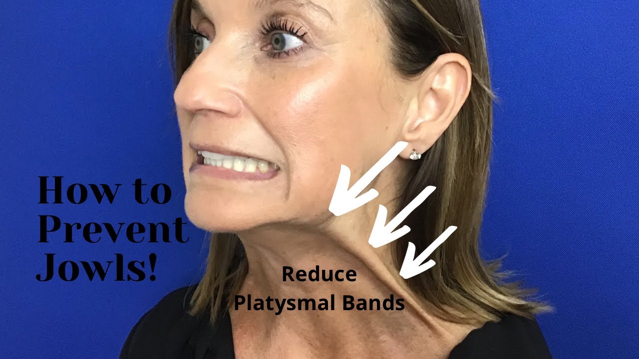 How to Prevent Jowls! Simple easy trick!