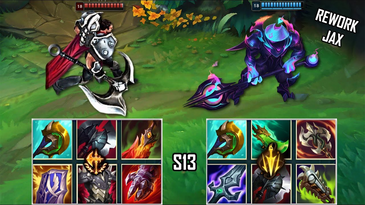 REWORK JAX vs DARIUS FULL BUILD FIGHTS & Best Pentakills!