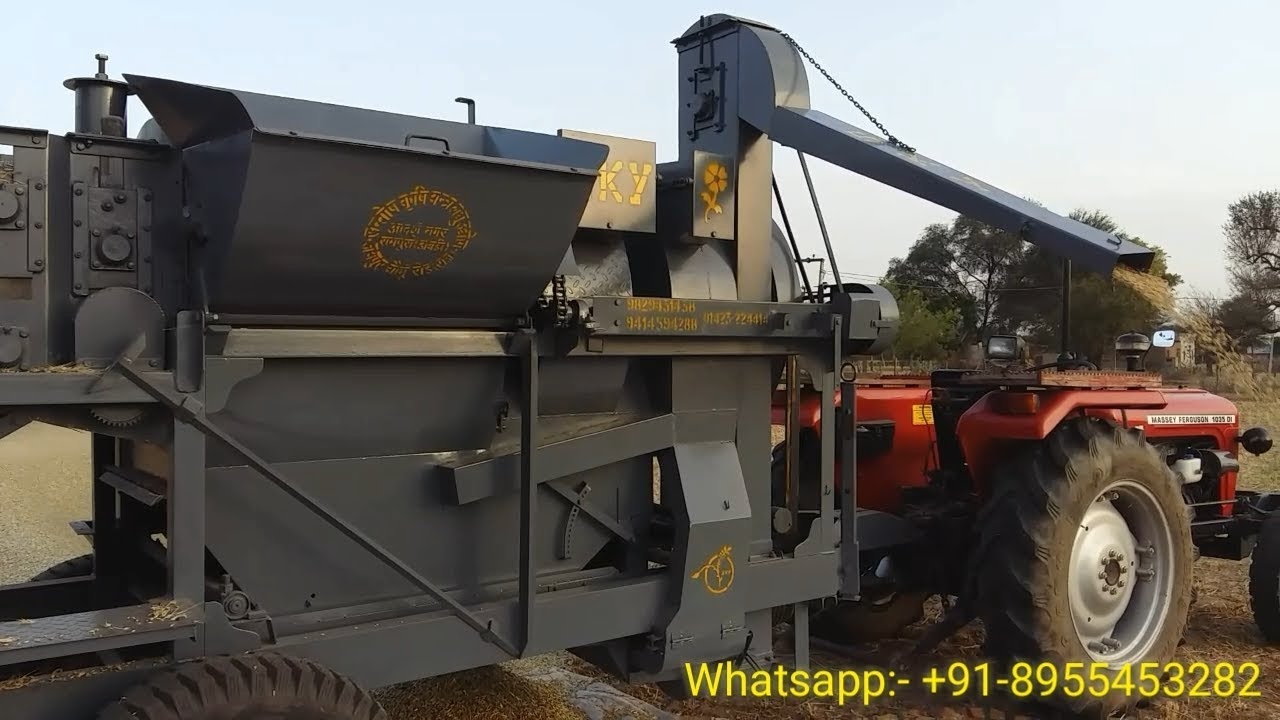 Multicrop Cutter Thresher Machine(Contact- +91-8955453282) -SANTOSH KRISHI YANTRA || SKY THRESHER