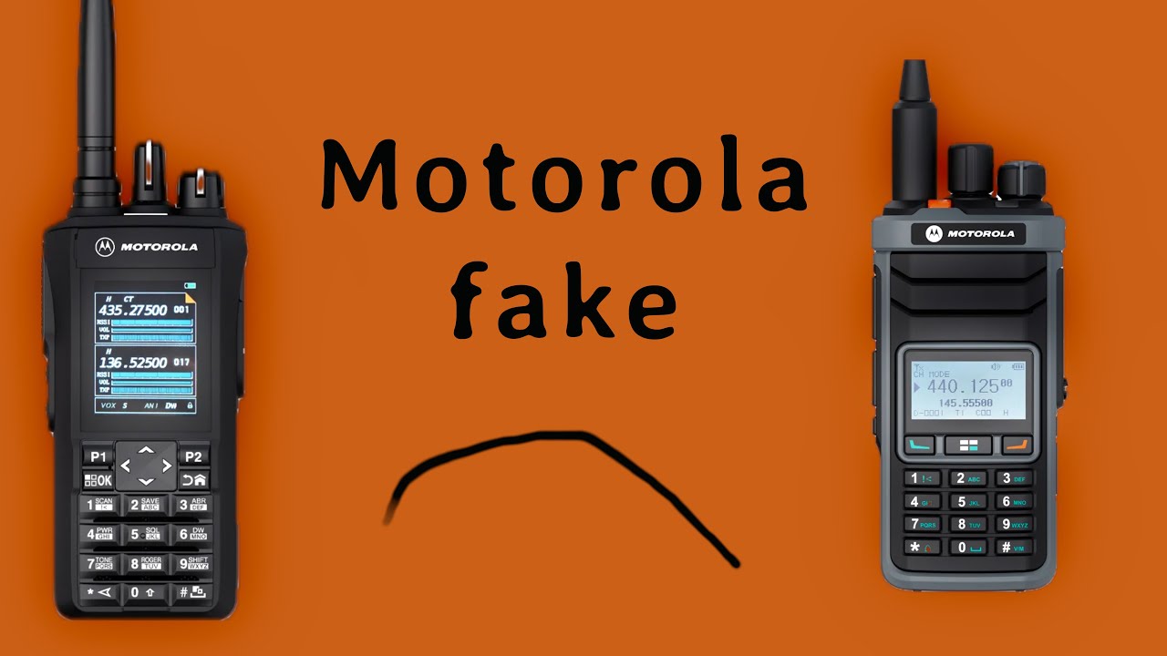 Подделки радиостанций Motorola на маркет-плейсах