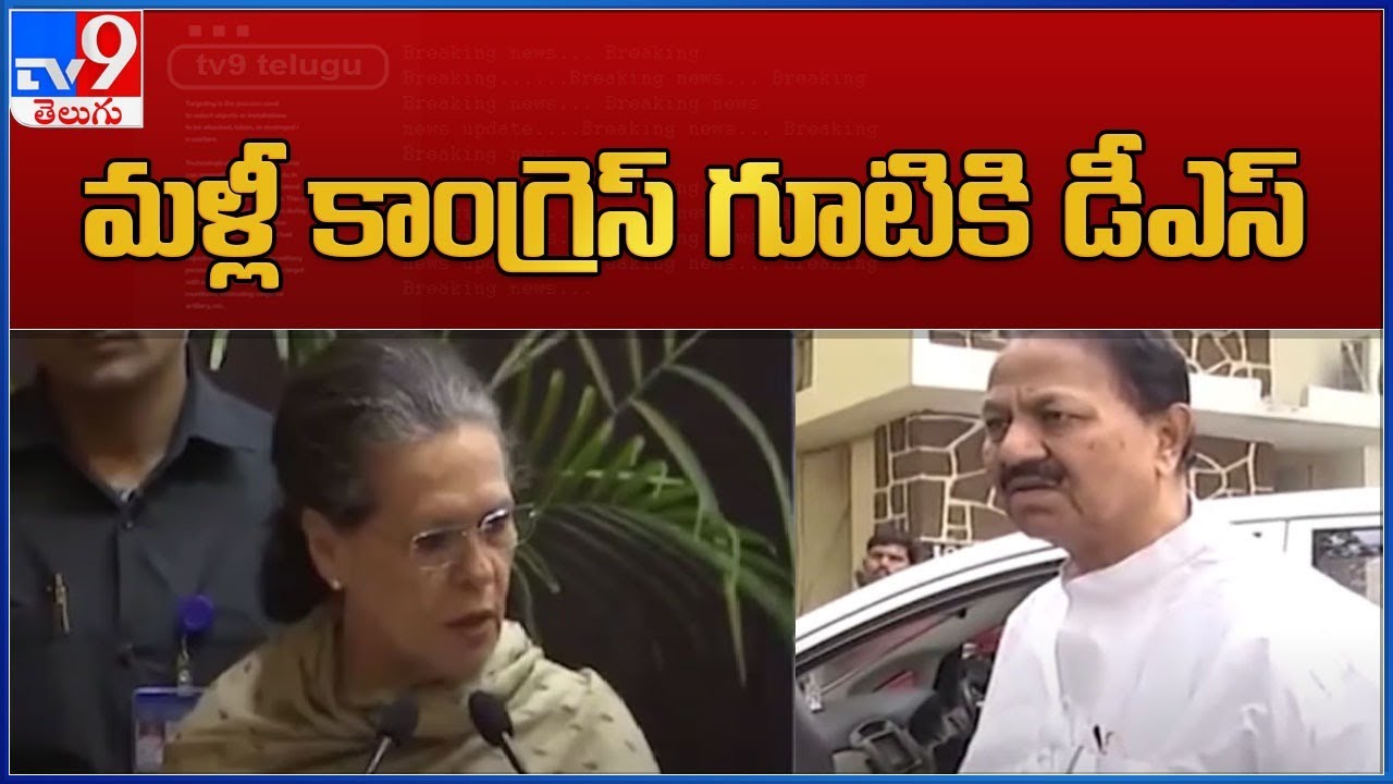 D. Srinivas to return to Congress - TV9