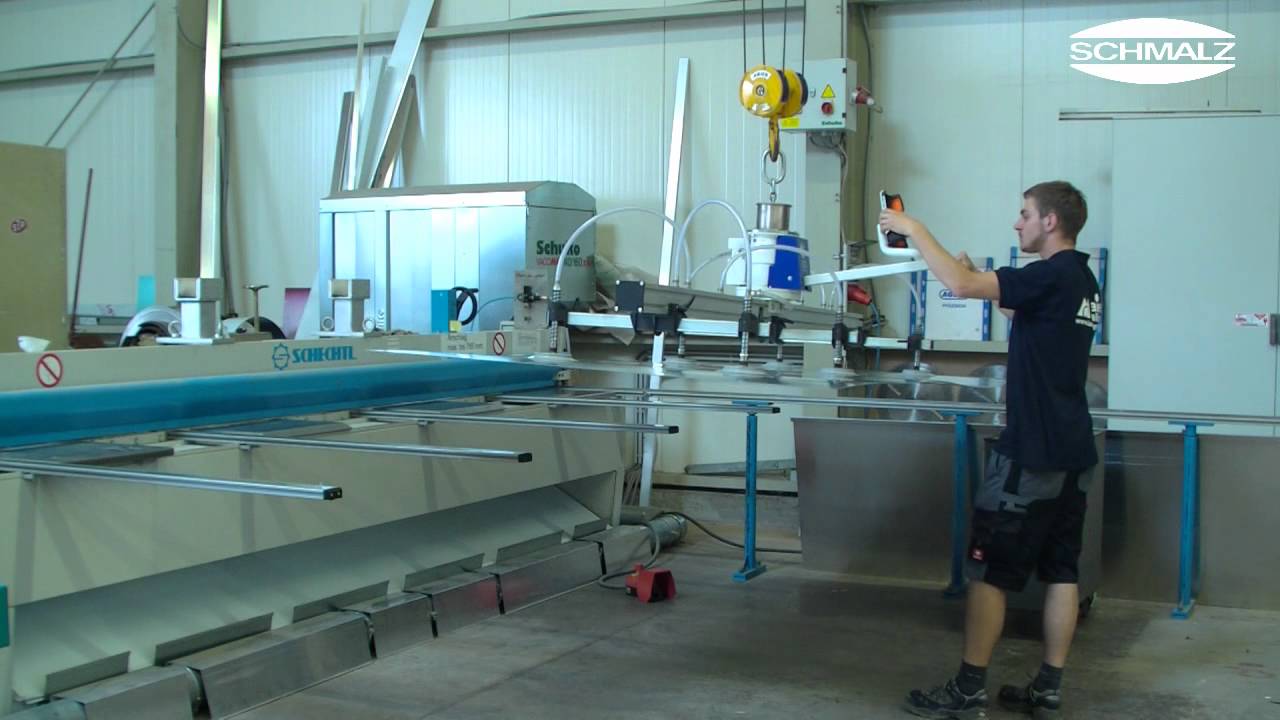 Vacuum Lifting Device VacuMaster Eco for Loading a Machine without power supply | 250 kg | Schmalz