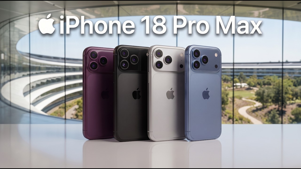 iPhone 18 Pro Max LEAKS: 12 UPGRADES That Are TOO GOOD to Be True!