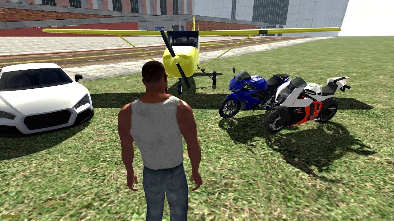 I Fly the Aeroplane first time over the city | Indian bike driving 3d