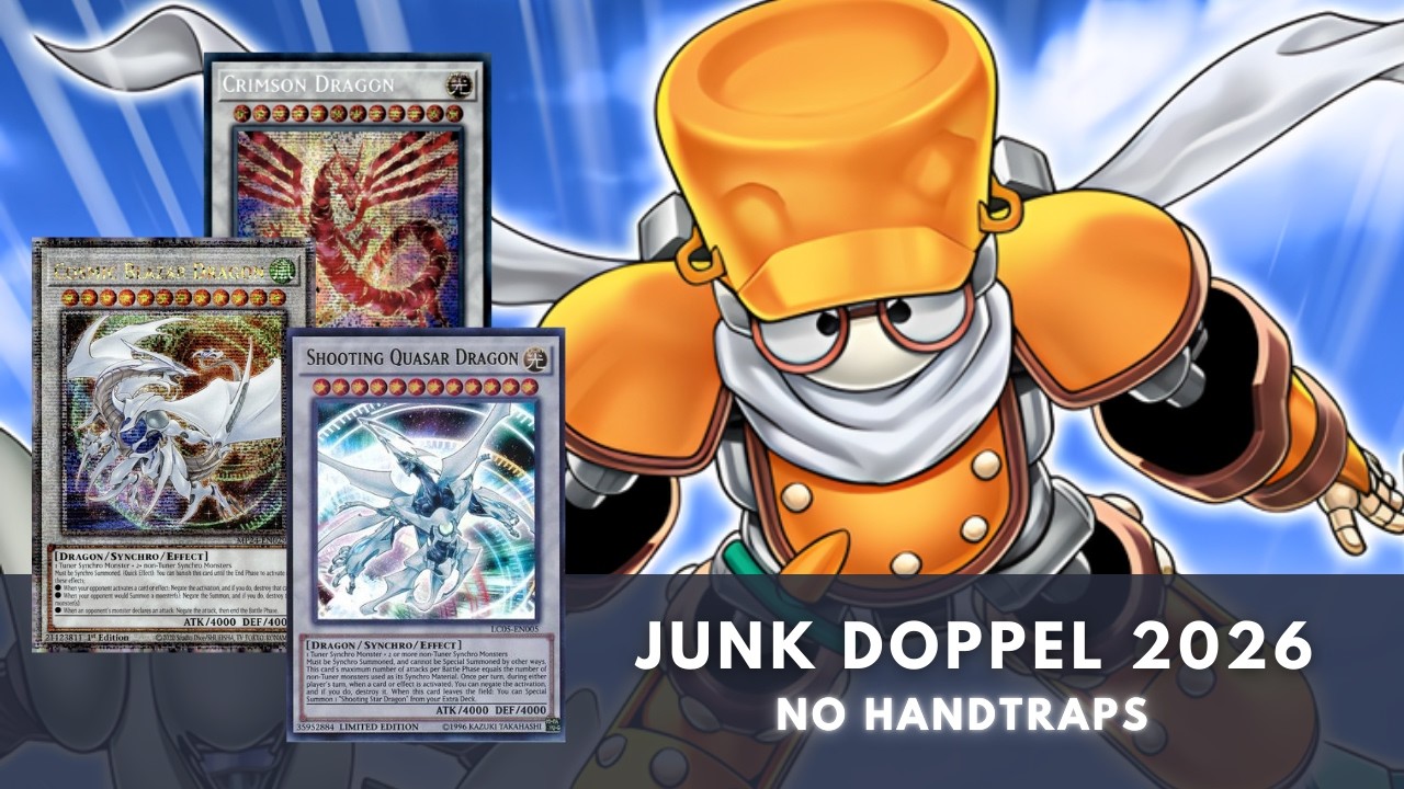 JUNK DOPPEL DECK 2026 | SYNCHRON DECK 2026 | Stardust Dragon Deck | Yugioh Deutsch