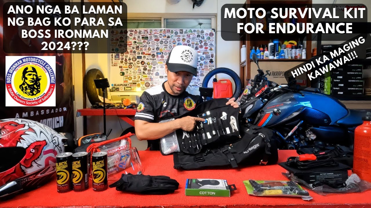 ESSENTIAL Items for any Motorcycle Endurance | BOSS IRONMAN 2024