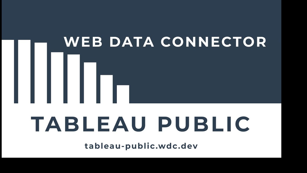 Daily Dose : Tableau Web Data Connector