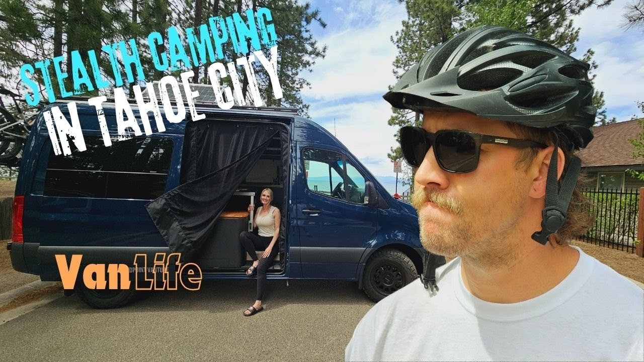 Van Life In Lake Tahoe | Camp Cookout & Bike Rides
