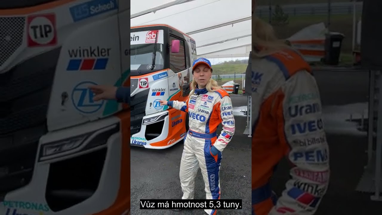 Steffi Halm - Schwabentruck, autodrom Most