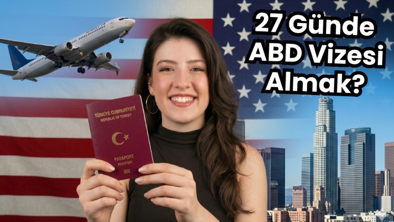 Aracı olmadan AMERİKA VİZESİ ALDIK! M&uuml;lakatımız nasıldı?