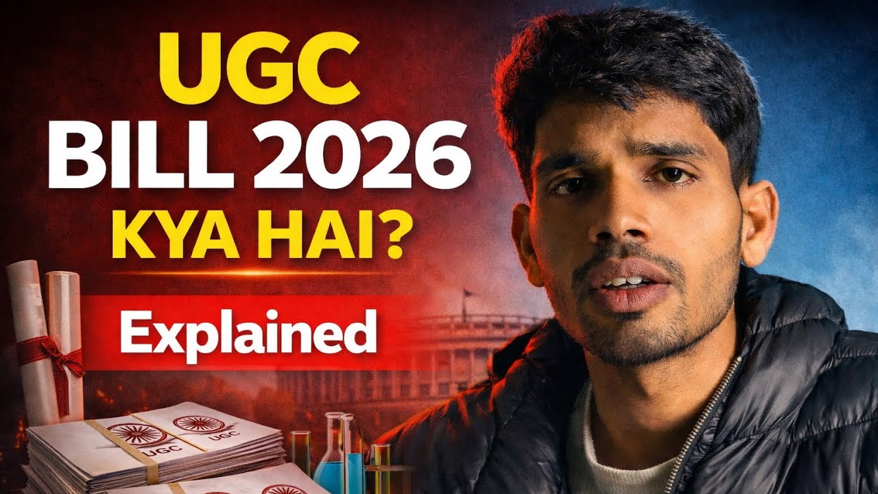 UGC Bill Explained | Kya Yeh Students Ke Liye Achha Hai? UGC Bill 2026 | Controversy 