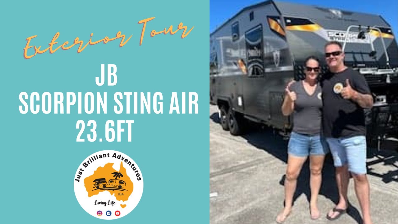 Караван-тур — JB Scorpion Sting Air 23,6 фута, полноприводный внедорожник