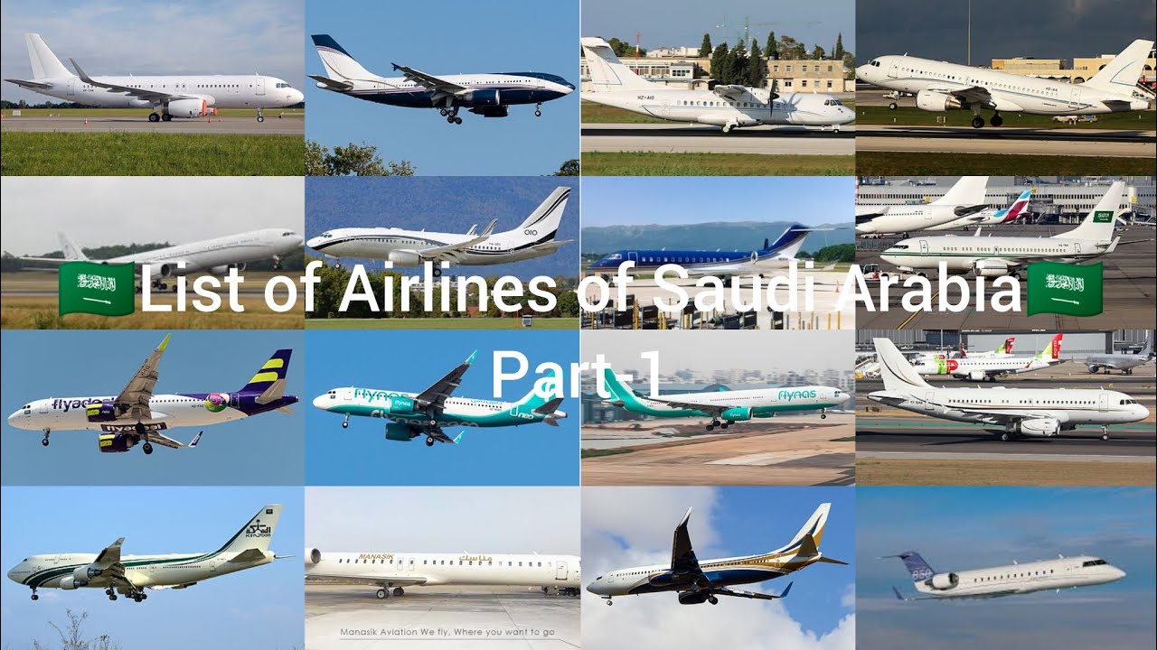 List of Airlines of Saudi Arabia | Part-1 | Aviation BD