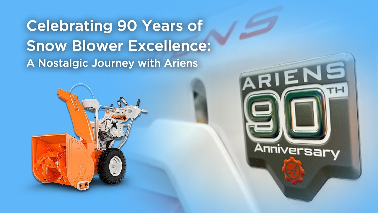 Celebrating 90 Years of Snow Blower Excellence: A Nostalgic Journey with Ariens