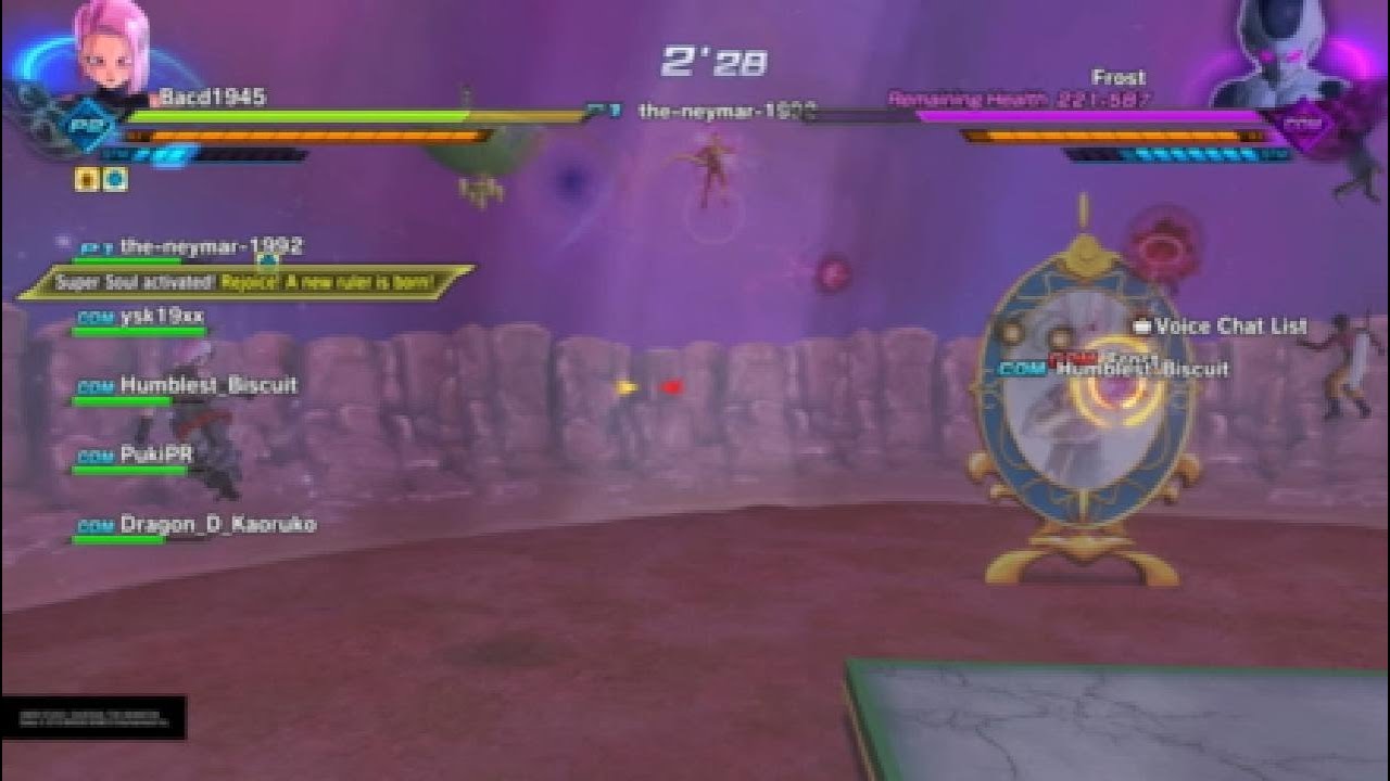 Dragon Ball Xenoverse 2 - Frost Raid Event 