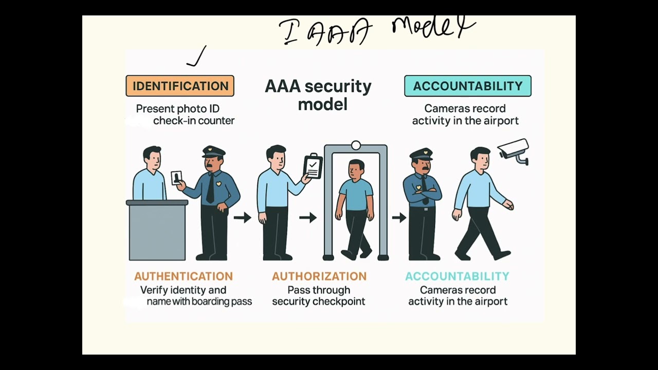 IAAA Identification, Authentication, Authorization, and Accountability Security Model for CISSP Exam