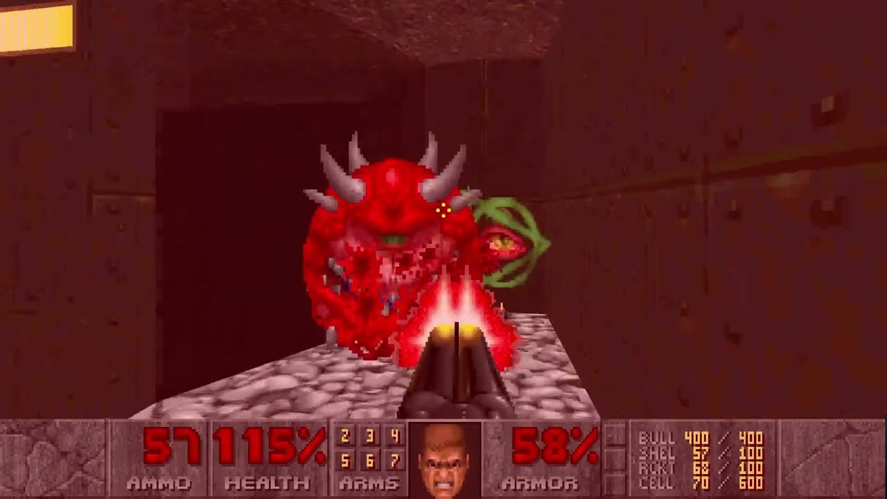 Doom 2  Map 20 Gotcha Gameplay