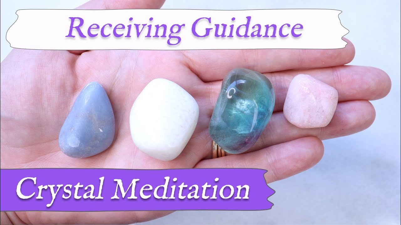 RECEIVING GUIDANCE Meditation 🙏 Crystal Guided Meditation to ask for Wisdom from Spirit Guides
