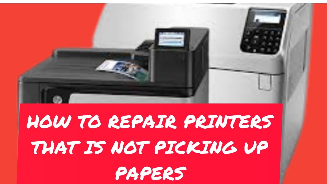 HOW TO REPAIR PAPER JAMB IN  HP LASERJET PRINTER