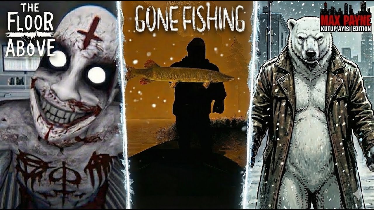 Oyunlar Oyunlar - The Floor Above Demo - Gone Fishing - Max Payne Kutup Ayısı Polar Bear Gameplay
