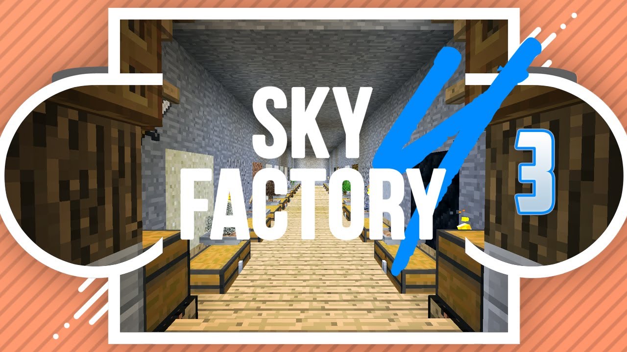 Let's Play SkyFactory 4 SMP // Part 3: Saplings, Seeds, and Billy Mays // Patreon Server