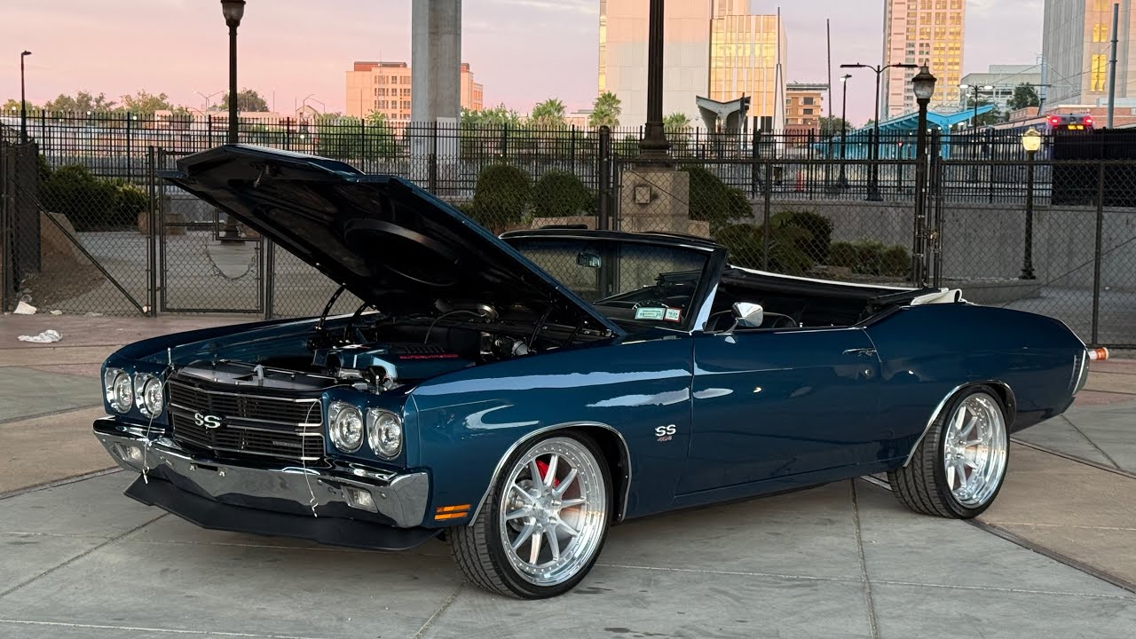 Sold CALL 9168567931 or VictoryLapcLassics.net.   1970 LSA Supercharged Chevelle Restomod 