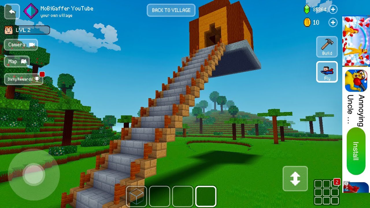 Block Craft 3D: Crafting Gameplay #4914 | Sky 🌌 House 🏠 