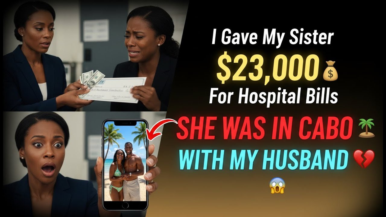 I Loaned My Sister $23,000 for Hospital Bills – Then I Found Photos of Her Vacation With My Husband
