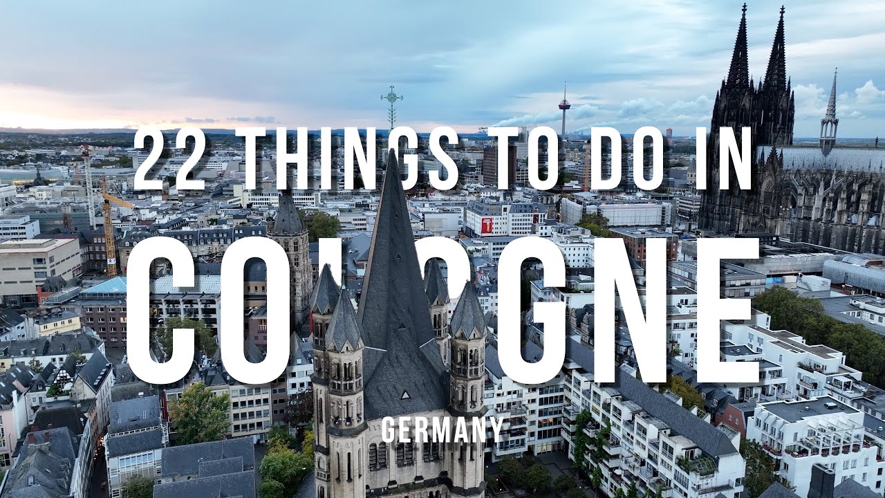 22 Best Things to Do in Cologne (K&ouml;ln), Germany 🇩🇪 | Complete Travel Guide 2025 | Travel Video