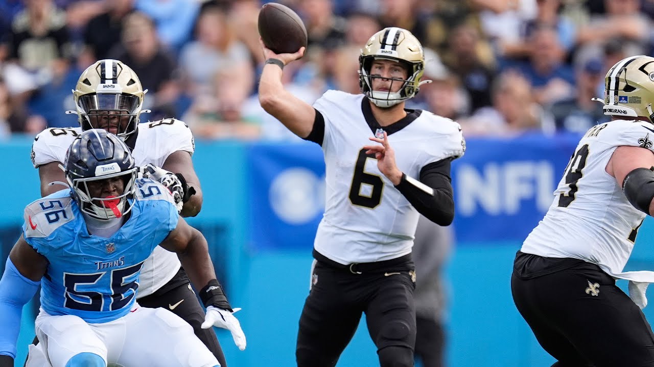 Tyler Shough Highlights vs. Titans | 2025 NFL Week 17