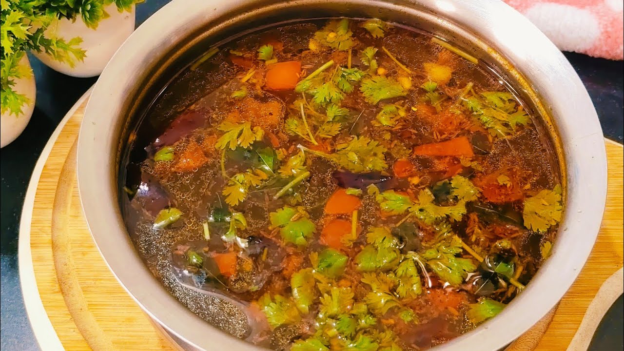 Aromatic rasam recipe just 10 min👌😋/How to make rasam recipe in telugu/how to prepare rasam 