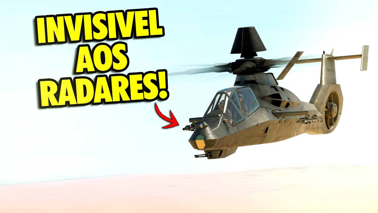 O PRIMEIRO E ÚNICO HELICÓPTERO STEALTH DO JOGO CHEGOU! - Warthunder PT - BR