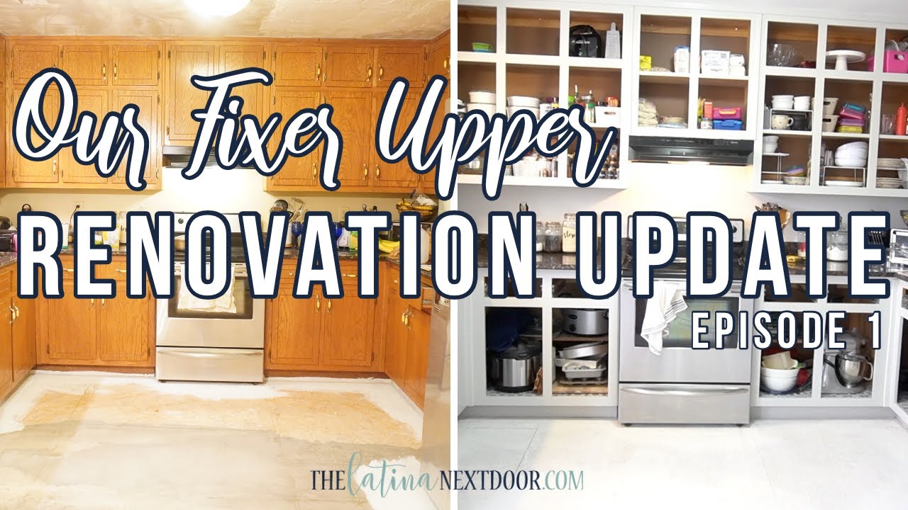 2020 RENOVATION UPDATE  EPISODE 1 - HUGE CHANGES TO OUR FIXER UPPER | Farmhouse Update
