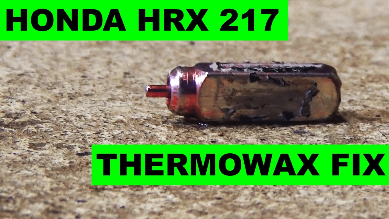 Замена привода дроссельной заслонки Thermowax для Honda HRX217