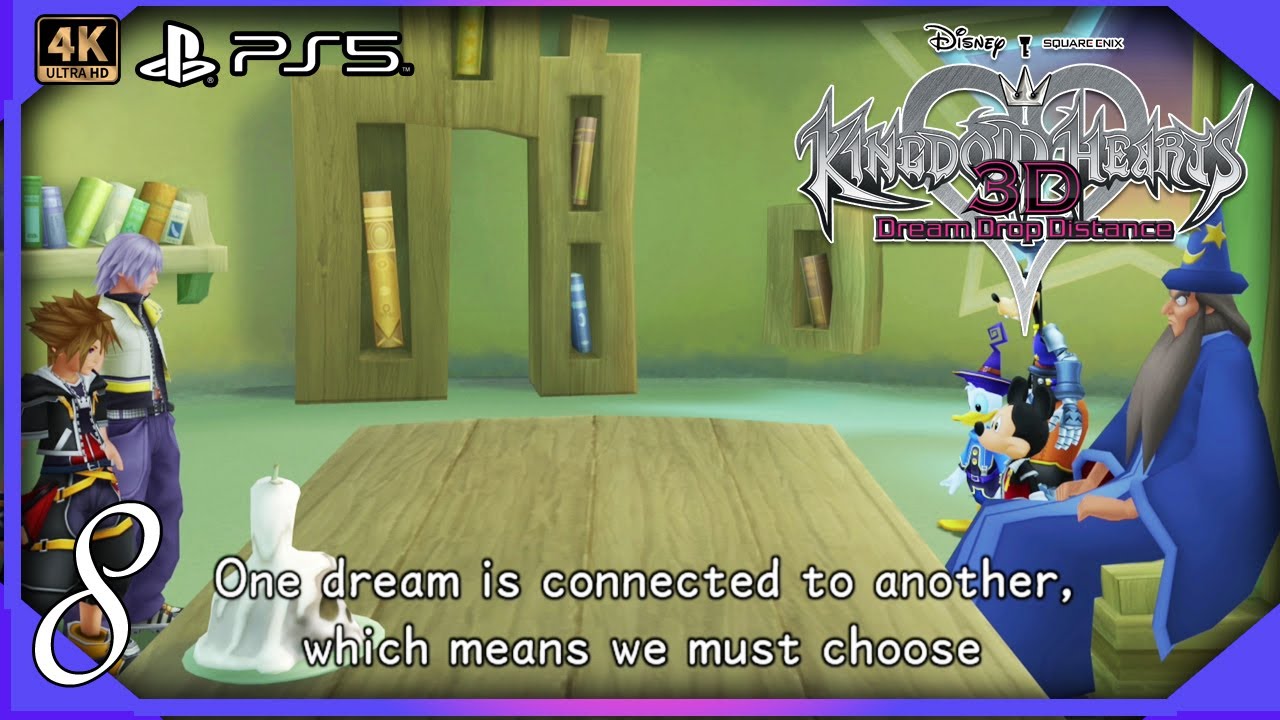 Kingdom Hearts 3D - Master Yen Sid is Explaining Something (PS5 4K) - Part 8