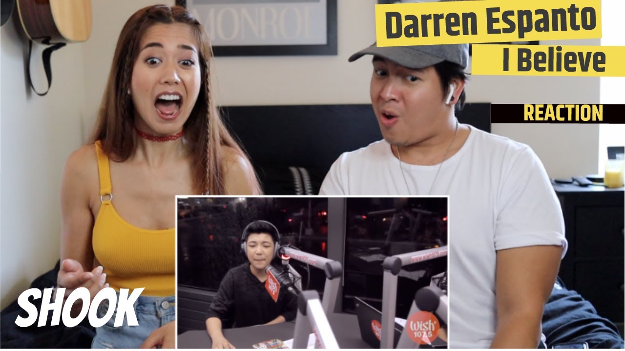 Darren Espanto - I Believe (Reaction) Ryan Romero