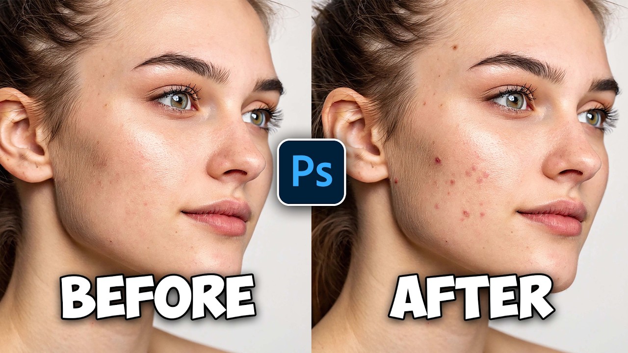 Photoshop Course Class 1 | How to remove acne in Photoshop